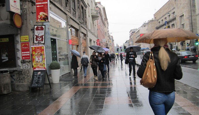 ki&scaron;ni dan u sarajevu