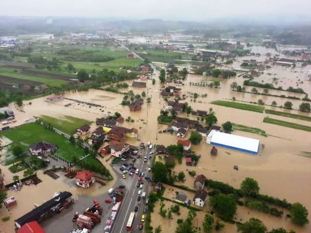 Poplavljena Banja Luka Poplavljena Banja Luka