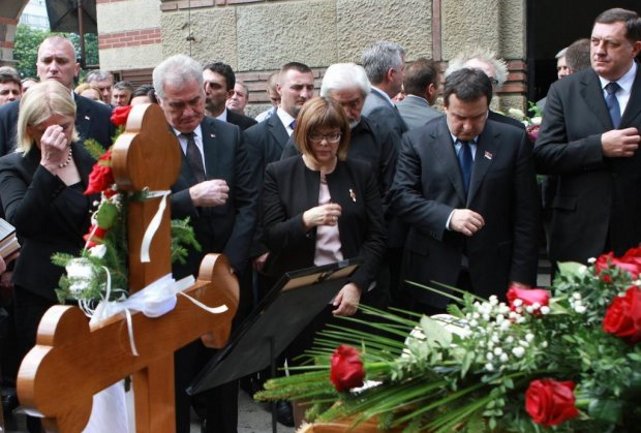 Dobrica Ćosić sahrana Dobrica Ćosić sahrana