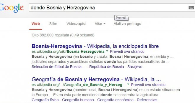 Argentinci sinoć najčešće pitali Google: Gdje se nalazi ta Bosna i Hercegovina?!