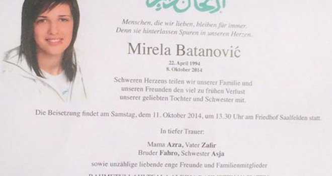 Zastrašujući detalji ubistva u Salzburgu: Rus pojeo djevojku iz BiH?