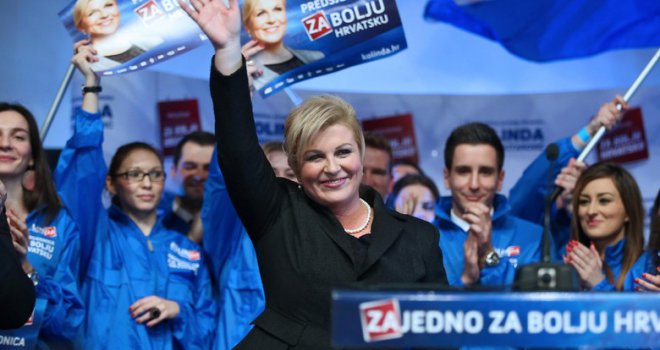 Gospođo Grabar-Kitarović, imate visoke ambicije... Nadam se da ćete u njima tražiti bolju budućnost, a ne bolju prošlost!