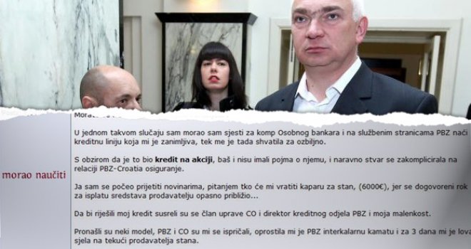 Jedan od osnivača Udruge Franak 2008. pisao: Preveslao sam banku i uzeo kredit u švicarcima