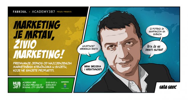 U Sarajevo stiže marketinški mag Saša Savić