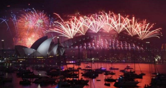 Sydney najraskošnijim vatrometom do sada ušao u Novu godinu 