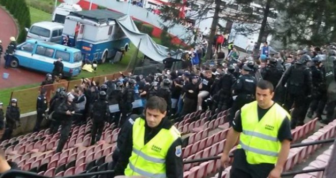 Utakmicu Sloboda-Željezničar osiguravat će oko 300 policajaca i zaštitara