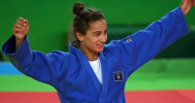 Prva medalja: Majlinda Kelmendi s Kosova osvojila zlato 