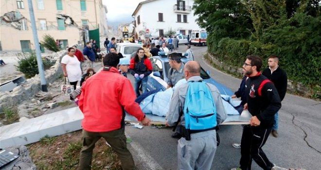 Danas još jedan potres u Italiji, ovog puta bliže Rimu
