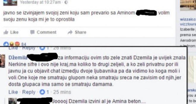 Nermin prevario ženu, pa onda to objavio na Facebooku: Ubrzo su mu se javile i supruga i ljubavnica...