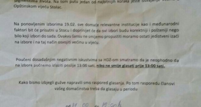 Kako se 'Inicijativa za Stolac' pripremila za današnje glasanje i iznenadila HDZ?!