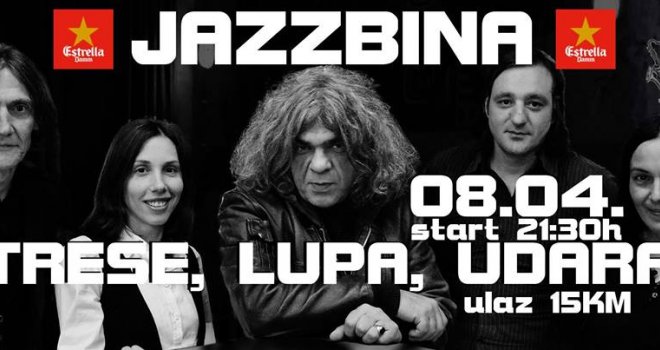 Samo najbolji rock u klubu Jazzbina: Ne propustite 'TRESE.LUPA.UDARA'