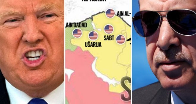 Turska objavila lokacije svih američkih vojnih baza na sjeveru Sirije: 'SAD je prije trebao razmišljati o posljedicama...'
