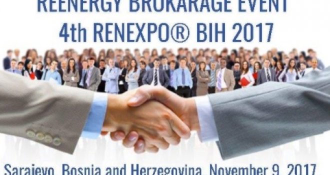 'RENEXPO BiH' će u Sarajevo dovesti 1.500 eksperata i više od 80 izlagača