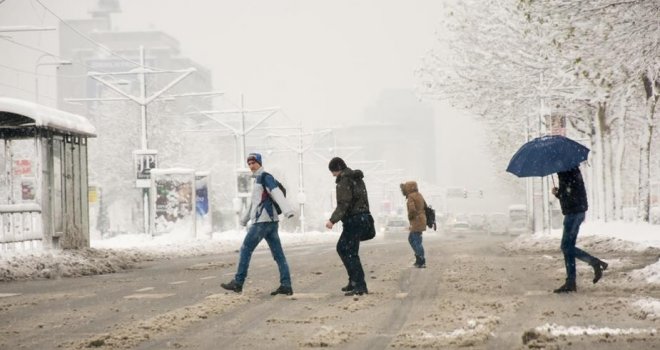 Prva postnovogodišnja prognoza: Januar počinje s puno kiše i snijega, a onda stiže jugo...