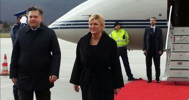 Kolinda Grabar Kitarović doputovala u Sarajevo, najavljen sastanak sa Predsjedništvom BiH