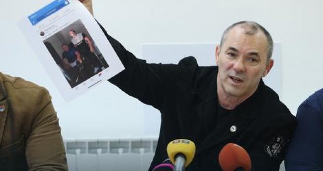 A zašto ministar Dragan Mektić trenira s naoružanim pripadnikom 'Crnih labudova'? Evo i slika...