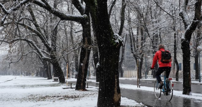 U BiH oblačno i narednih dana, od utorka nove padavine, a snijeg će padati...