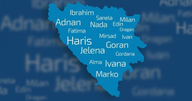 Agencija za statistiku: Najčešća imena u BiH su Sara, Ajla, Amina, Marko, Luka...