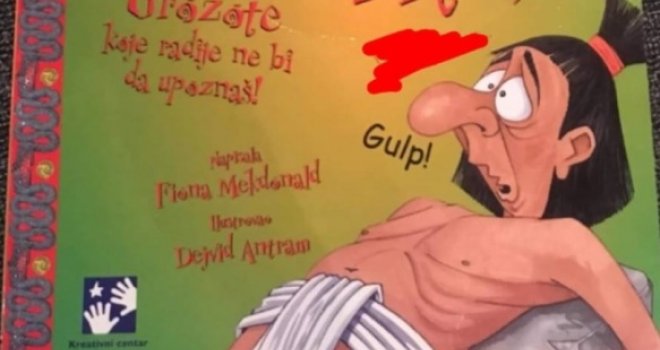 Djeci u srpskom vrtiću podijelili slikovnice sa uputama 'za vađenje srca': Kako se odrubljuje glava i časno umire?!