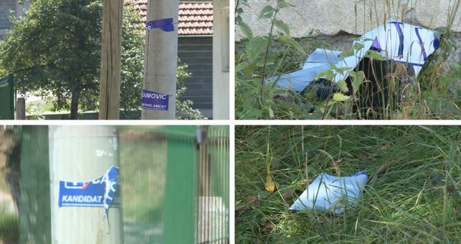 Mjesto u BiH u kojem može biti SAMO JEDAN predizborni plakat: 'Lažete nas godinama, nijedna stranka nije dobrodošla'