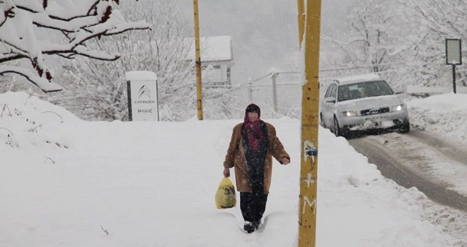 Ima li kraja ovom snijegu: Evo šta kažu bh. meteorolozi - nije baš optimistično...