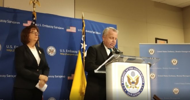 SAD će reagovati na sva moguća ugrožavanja stabilnosti BiH, nema promjena kada je u pitanju Dodikov status