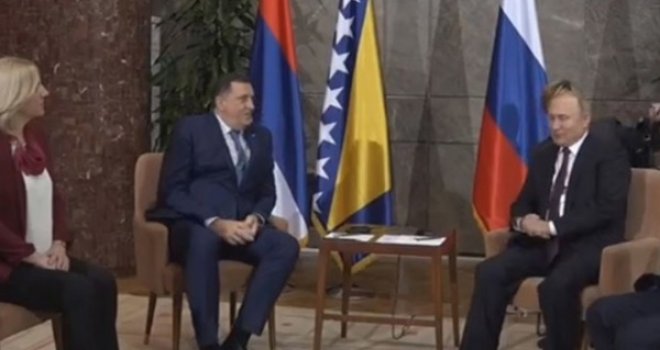 Dodik i Cvijanović 'zakukali' Putinu: BiH uslovljava formiranje institucija putem ka NATO-u!