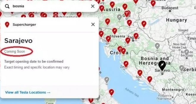 Američki gigant Tesla odabrao Sarajevo za lokaciju: Evo šta će se graditi u glavnom bh. gradu... 