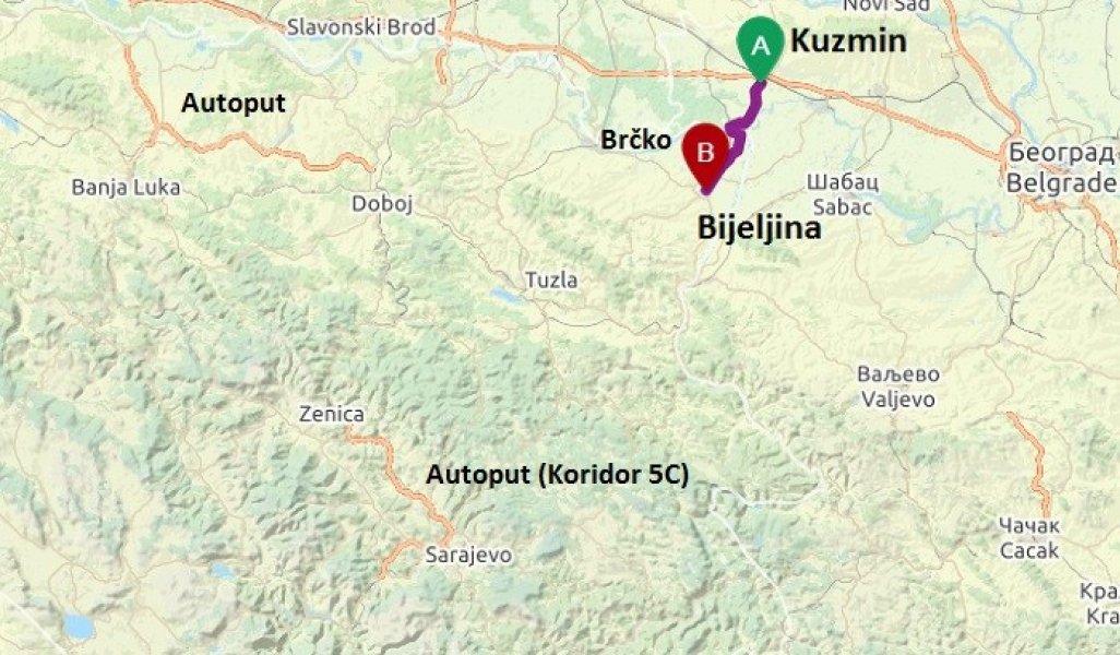 kuzmin-bijeljina-autoput