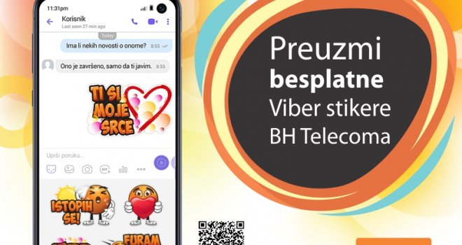 Komunicirajte novim BH Telecom Viber stikerima 