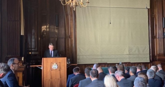 Komšić: BiH želi biti dio zajednice država i sigurnosnih sistema koji žele mir