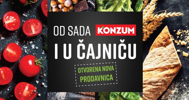 Konzum otvorio novu prodavnicu u Čajniču: Pokloni dobrodošlice i vrijedne akcije za kupce