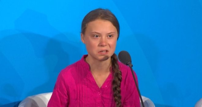 Govor Grete Thunberg o kojem se priča: Ukrali ste moje snove i djetinjstvo! Kako se usuđujete?!