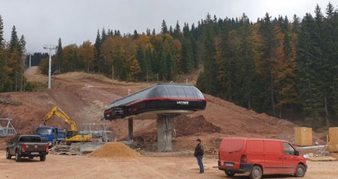 Dodik 30. novembra otvara gondolu na Jahorini: Prevoziće 2.700 skijaša na sat, imaće 36 kabina...