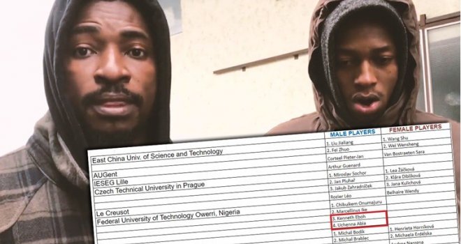 Nigerijski studenti, koji su ilegalno prebačeni u BiH, govore istinu: Bili su takmičari u Puli, evo i dokaza!