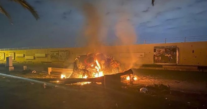 Objavljeni uznemirujući snimci i fotografije američkog vazdušnog napada na međunarodni aerodrom u Bagdadu