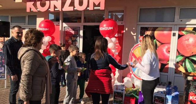 Otvorena još jedna nova KONZUM prodavnica: Nagrade, popusti, ali i besplatne kupovine