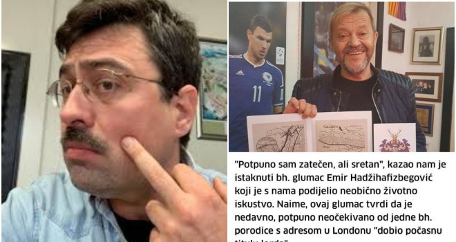 Sinoć me kontaktirao Emir Hadžihafizbegović... Ne znam da li se radi o pokušaju 'kontrole štete' ili smo ispali papci...