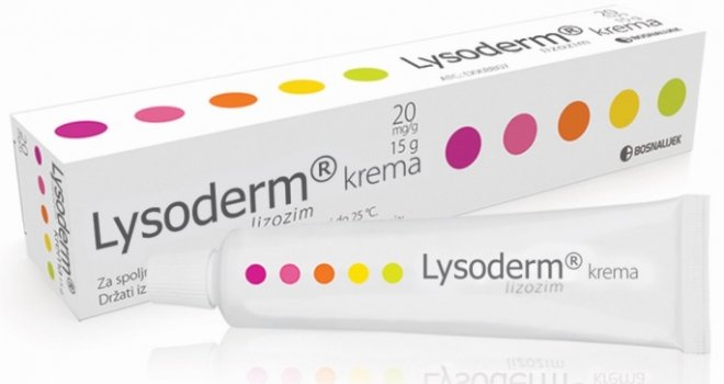 Krema koja pomaže kod svih oštećenja kože: Lysoderm® - jedina krema na tržištu koja sadrži lizozim