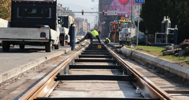 Sanacija 368,88 metara tramvajske pruge u Sarajevu nije ni blizu gotova: Produžava se period izmjene saobraćaja do...