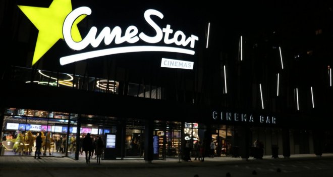 Izbio požar u dvorani kina Cinestar u Sarajevu