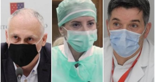 Sebija Izetbegović i Ismet Gavrankapetanović danas na sastanku kod ministra Harisa Vranića