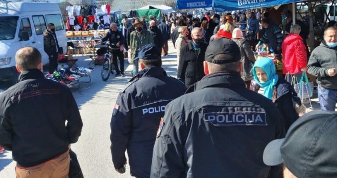 Inspekcija s policijom munjevito ispraznila autopijacu na Stupu, zatekli više hiljada ljudi