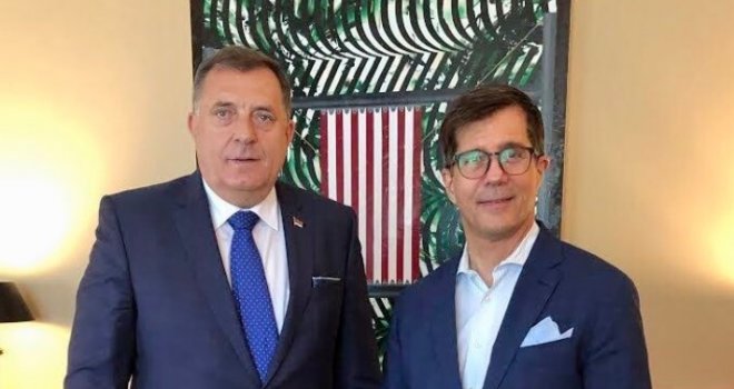 Dodika zabrinule dodatne sankcije, požalio se Nelsonu: Mora se poraditi na rehabilitaciji američkog odnosa prema Srbima u cjelini