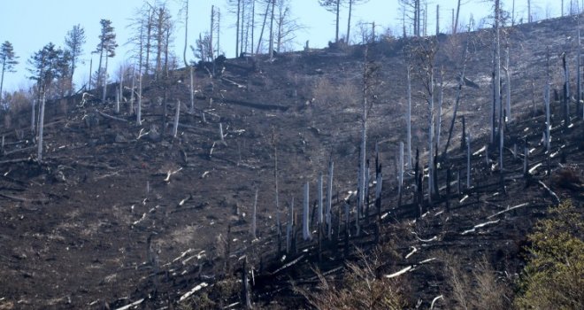 Bukte požari na području Mostara, Jablanice i Stoca: Ugrožene kuće u Donjoj Jablanici i objekti na Komadinovom vrelu