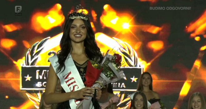 Adna Biber je Miss BiH za 2021. godinu, a pratilje su...