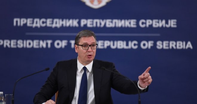 Vučić: Ne pada nam na pamet da ratujemo protiv Bošnjaka