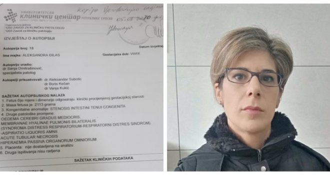 Horor priča sa UKC-a RS: Tek rođenu kćerku Aleksandra više nikada nije vidjela... Roditelji sumnjaju u dva scenarija