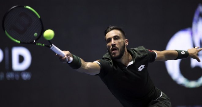 Hrvat Marin Čilić izbacio Damir Džumhura već u prvom kolu ATP turnira Kremlin kup u Moskvi 