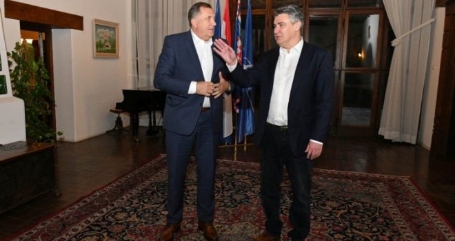 Kako Milanović i Dodik postaše saveznici? Samo još Vučić tako čvrsto stoji uz prvog čovjeka RS-a, koji o BiH govori kao o ‘ustaškoj državi‘